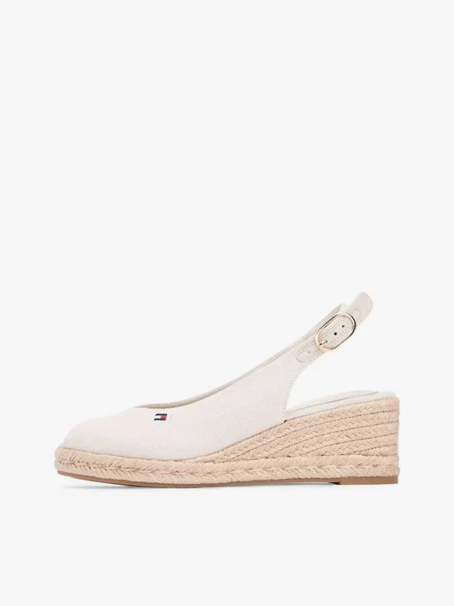 Slingback-kiilakorkoiset espadrillosandaalit Slingback-kiilakorkoiset espadrillosandaalit