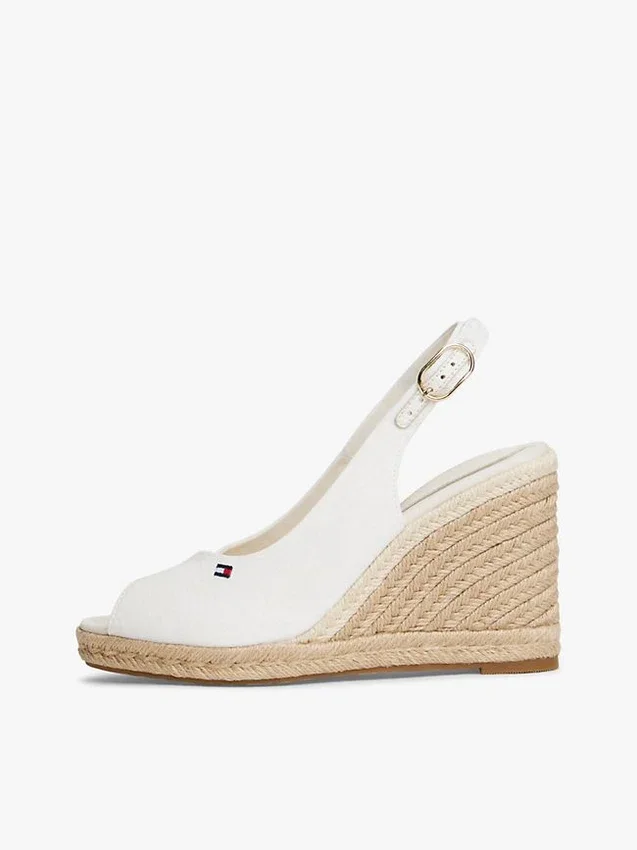 Slingback-kiilakorkoiset espadrillosandaalit Slingback-kiilakorkoiset espadrillosandaalit