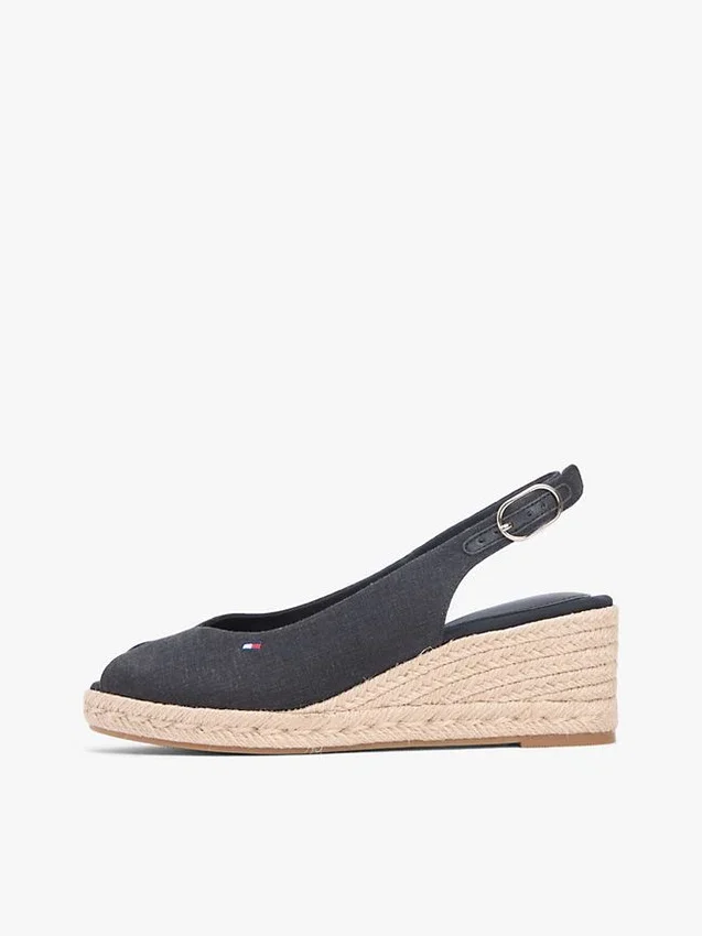 Slingback-kiilakorkoiset espadrillosandaalit Slingback-kiilakorkoiset espadrillosandaalit