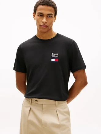 Stacked Logo -T-paita