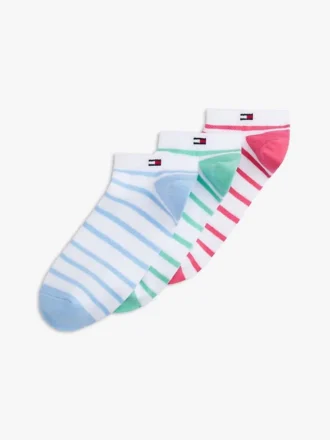 Stripe Sport -nilkkasukat, 3 kpl