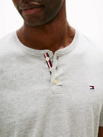 Sueded Jersey Henley -yöpaita
