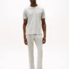 Sueded Jersey Henley -yöpaita Sueded Jersey Henley -yöpaita