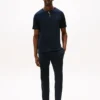 Sueded Jersey Henley -yöpaita Sueded Jersey Henley -yöpaita