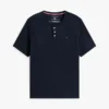 Sueded Jersey Henley -yöpaita Sueded Jersey Henley -yöpaita