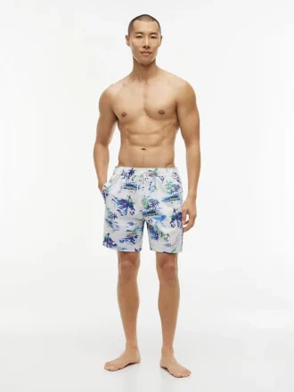Surf Print 7″ uimahousut