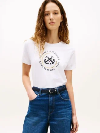 TH Anchor Logo T-paita
