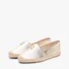 TH Monogram Metallic Leather Espadrille