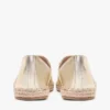 TH Monogram Metallic Leather Espadrille