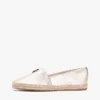 TH Monogram Metallic Leather Espadrille