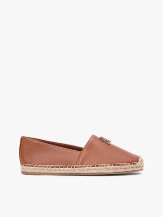 TH Monogram-nahkaiset espadrillot