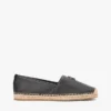 TH Monogram-nahkaiset espadrillot