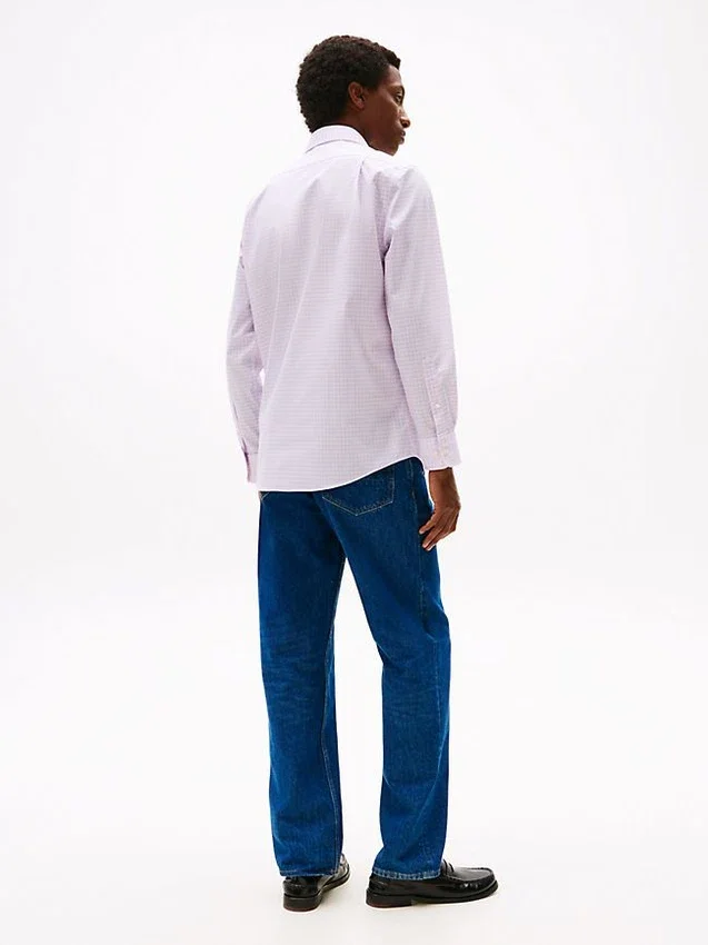 THFlex Regular Fit -ruudullinen pukeutumispusero THFlex Regular Fit -ruudullinen pukeutumispusero