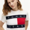Tommy Jeans Big Flag Logo T-paita Tommy Jeans Big Flag Logo T-paita