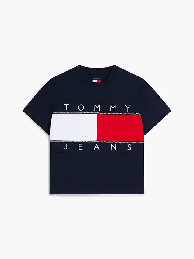 Tommy Jeans Big Flag Logo T-paita Tommy Jeans Big Flag Logo T-paita