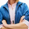 Tommy Jeans Chambray Zip -takki Tommy Jeans Chambray Zip -takki