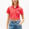 Tommy Jeans Cropped Boxy Fit Polo Tommy Jeans Cropped Boxy Fit Polo