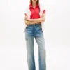 Tommy Jeans Cropped Boxy Fit Polo Tommy Jeans Cropped Boxy Fit Polo