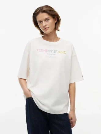 Tommy Jeans Crystal Logo T-paita