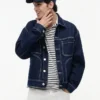 Tommy Jeans Dark Wash Denim Ranch -takki