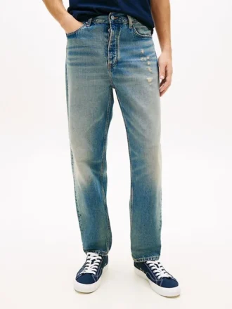 Tommy Jeans Distressed Straight Farkut