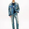Tommy Jeans Distressed Straight Farkut Tommy Jeans Distressed Straight Farkut