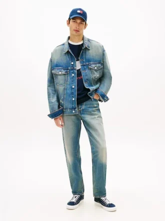 Tommy Jeans Distressed Straight Farkut