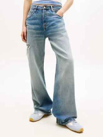 Tommy Jeans Distressed Straight Farkut