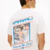 Tommy Jeans Fitness -grafiikkat-paita Tommy Jeans Fitness -grafiikkat-paita