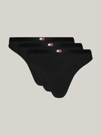 Tommy Jeans Flag Logo -stringit, 3 kpl