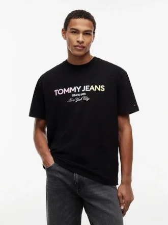 Tommy Jeans Gradient Logo T-paita Tommy Jeans Gradient Logo T-paita