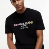 Tommy Jeans Gradient Logo T-paita Tommy Jeans Gradient Logo T-paita