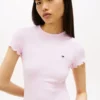 Tommy Jeans Lettuce-Trim T-paita Tommy Jeans Lettuce-Trim T-paita