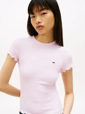 Tommy Jeans Lettuce-Trim T-paita