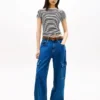 Tommy Jeans Lettuce-Trim T-paita Tommy Jeans Lettuce-Trim T-paita