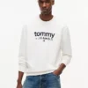 Tommy Jeans Logo Sueded -huppari Tommy Jeans Logo Sueded -huppari