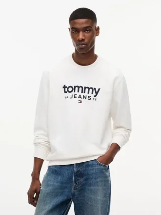 Tommy Jeans Logo Sueded -huppari