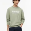 Tommy Jeans Logo Sueded -huppari Tommy Jeans Logo Sueded -huppari