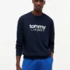 Tommy Jeans Logo Sueded -huppari Tommy Jeans Logo Sueded -huppari