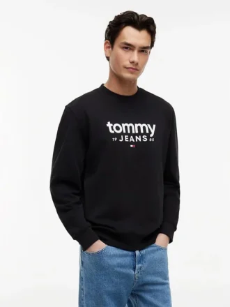 Tommy Jeans Logo Sueded -huppari