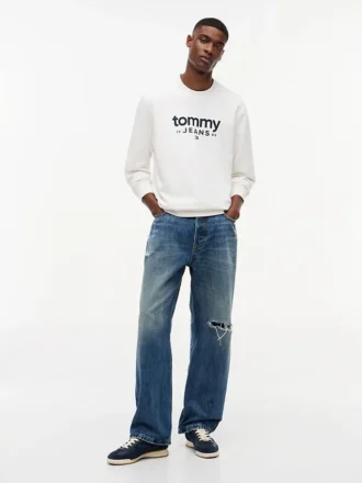 Tommy Jeans Logo Sueded -huppari