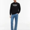 Tommy Jeans Logo Sueded -huppari Tommy Jeans Logo Sueded -huppari