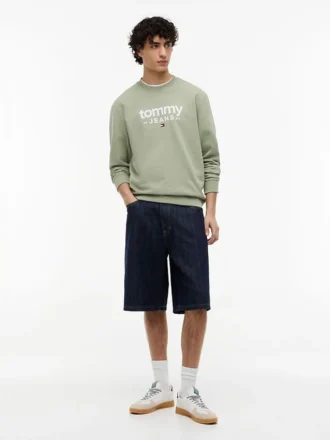 Tommy Jeans Logo Sueded -huppari