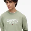 Tommy Jeans Logo Sueded -huppari Tommy Jeans Logo Sueded -huppari