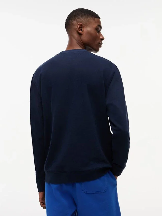 Tommy Jeans Logo Sueded -huppari Tommy Jeans Logo Sueded -huppari