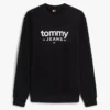 Tommy Jeans Logo Sueded -huppari Tommy Jeans Logo Sueded -huppari