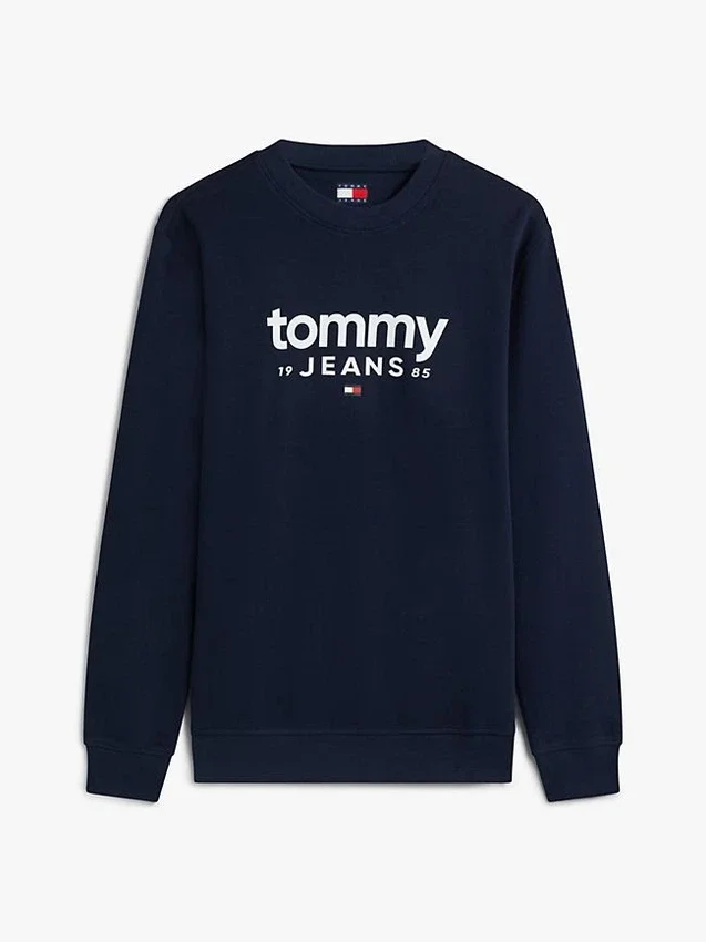 Tommy Jeans Logo Sueded -huppari Tommy Jeans Logo Sueded -huppari