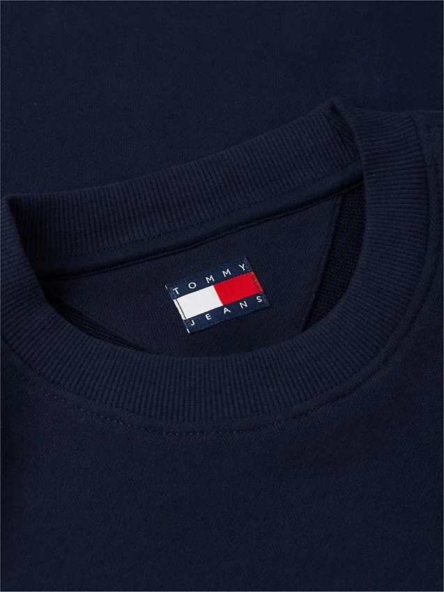 Tommy Jeans Logo Sueded -huppari Tommy Jeans Logo Sueded -huppari