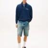Tommy Jeans -logolla varustettu neljännesvetoketjullinen collegepaita Tommy Jeans -logolla varustettu neljännesvetoketjullinen collegepaita