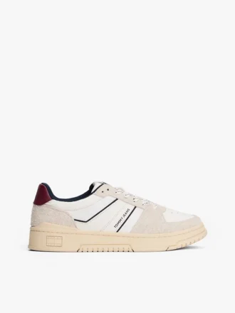 Tommy Jeans -mokkanahkaiset cupsole-lenkkarit